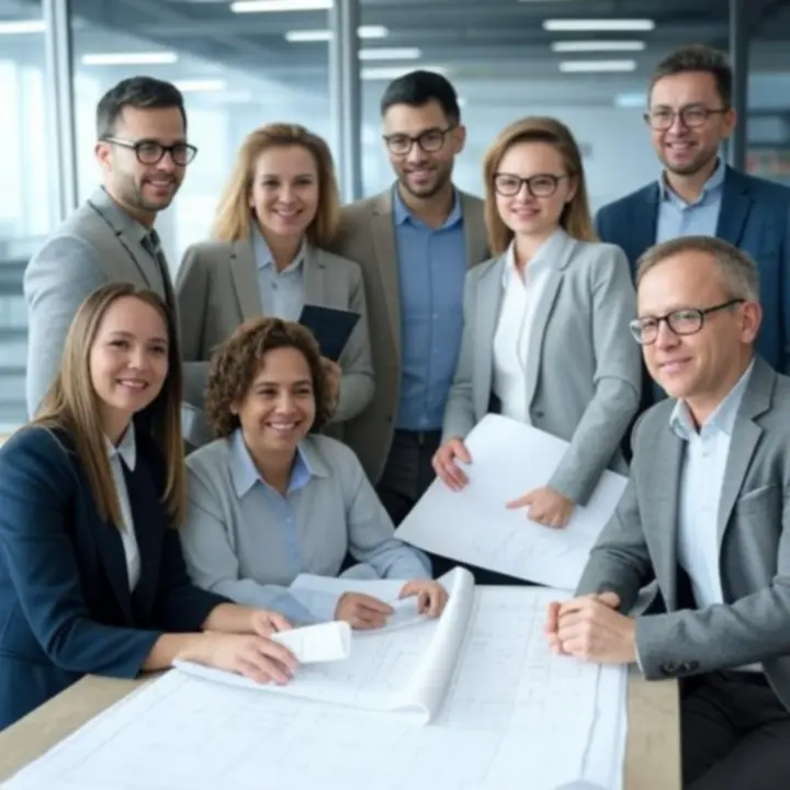 Zespół PolishWarehouse podczas spotkania logistycznego