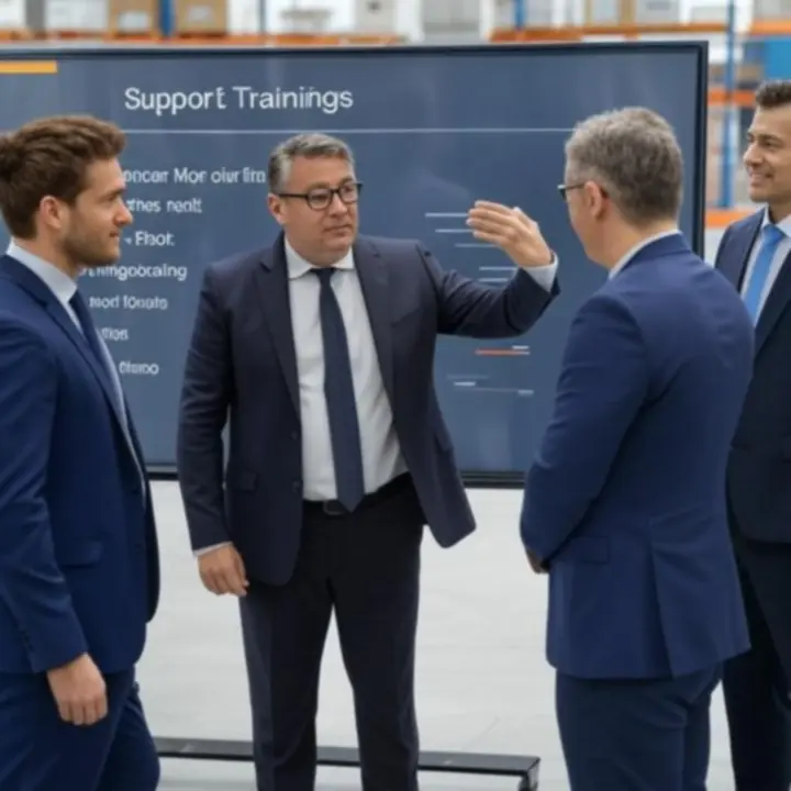 Zespół wsparcia PolishWarehouse obsługujący klientów magazynowych i logistycznych